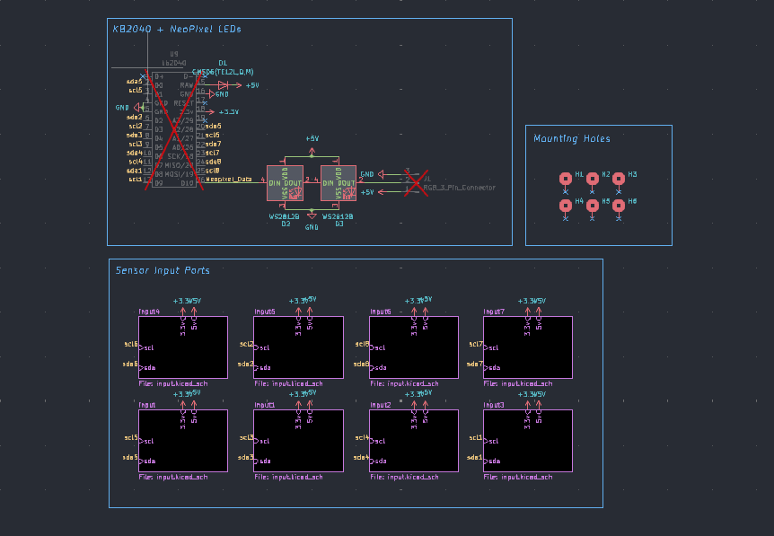 Sensor Host Board Schematic 1