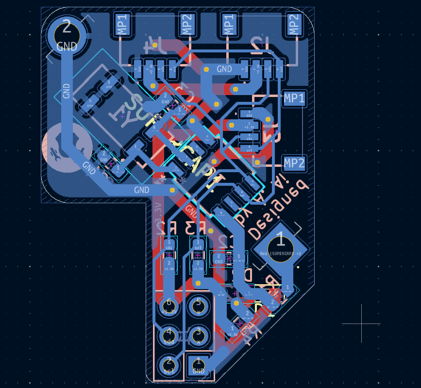 Offline Real-Time Clock PCB