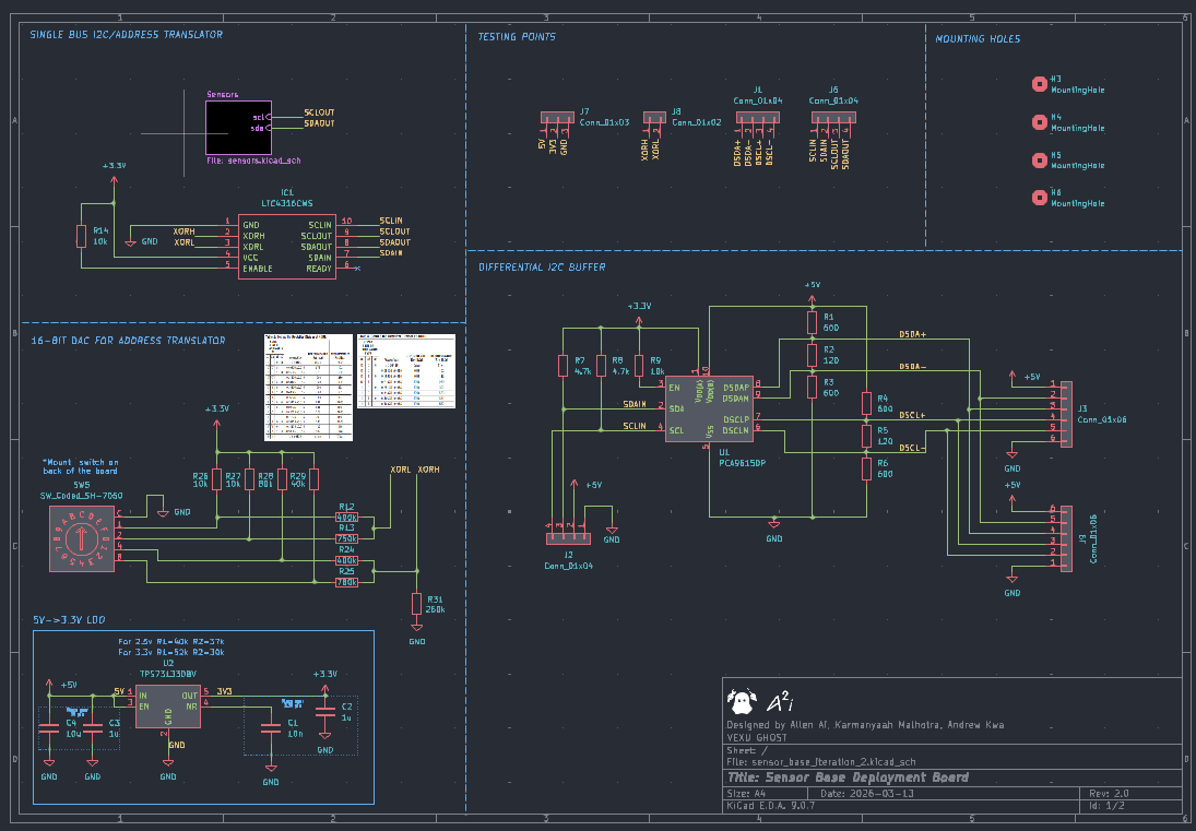 Sensor Development Board V2 Schematic 1